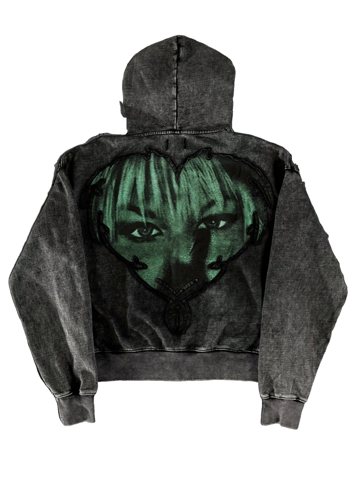 “Neon Love” Zip-Up
