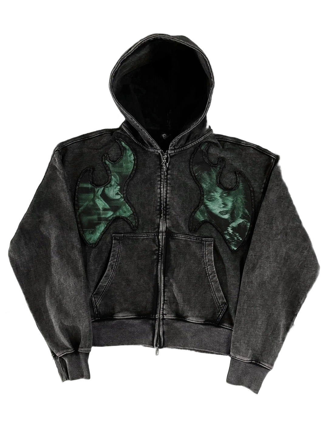 “Neon Love” Zip-Up — cutout