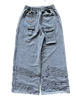 “Pitch Perfect" Sweats  (Grey)
