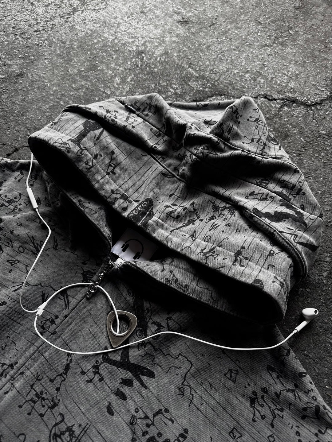 “Warchestra” Zip-Up (Grey)