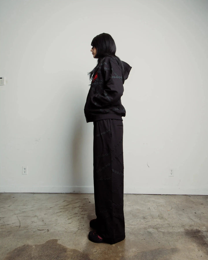 "Kurapika" Sweats (Black) pholoh