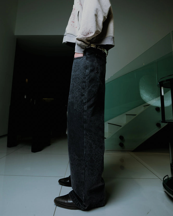 “Abstract” Jeans (Black) pholoh