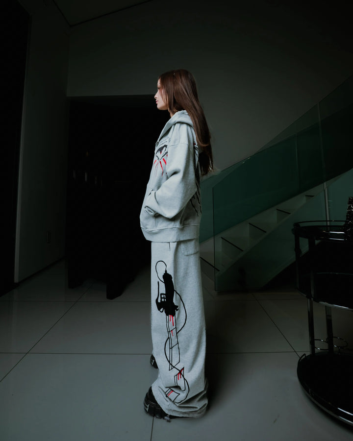“AOT” Zip-Up (Grey) pholoh