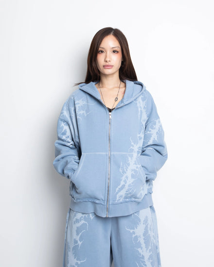 “Venom” Zip-Up (Baby Blue) pholoh