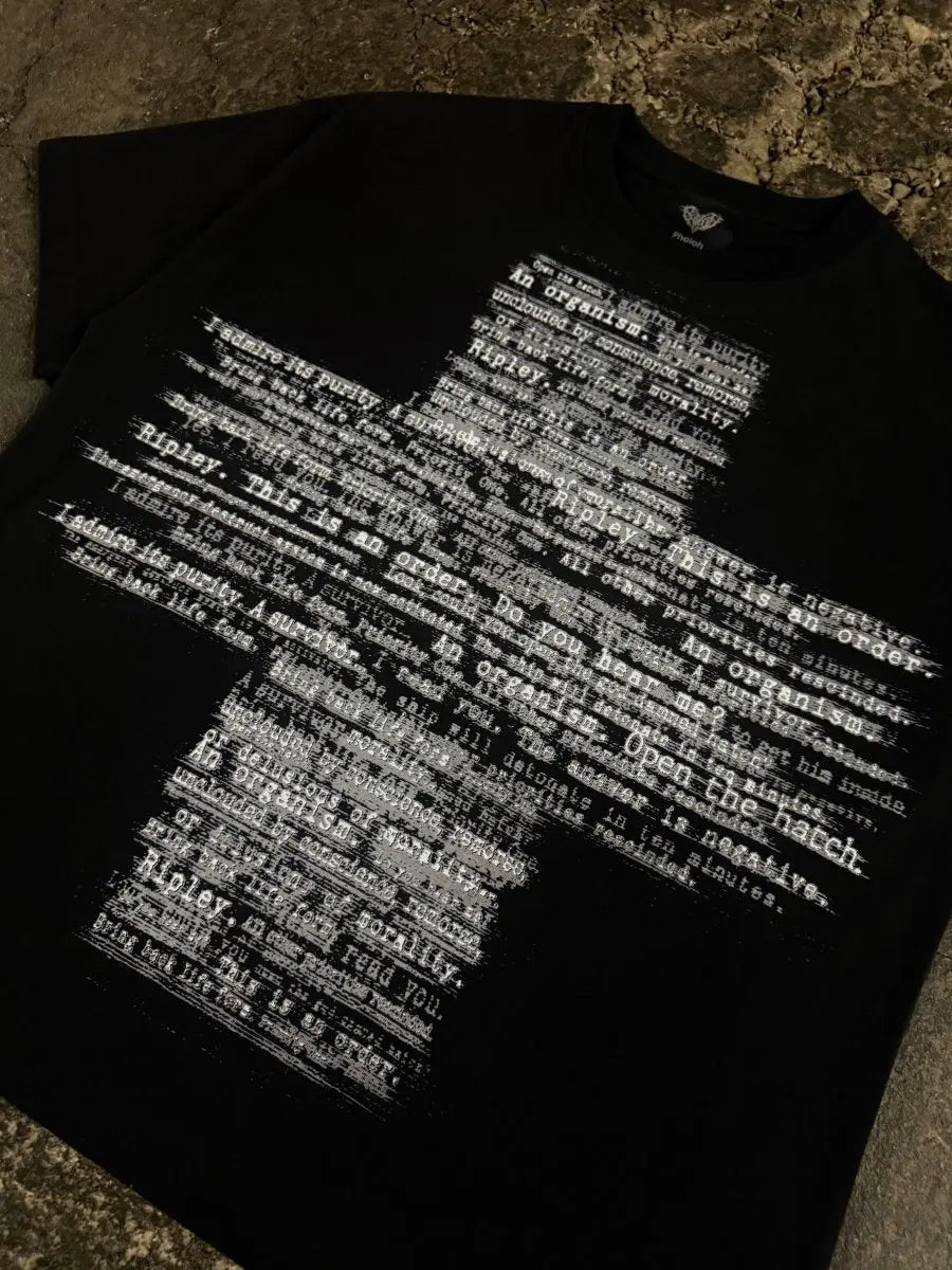 “2 - Alien” T-Shirt (Black) - pholoh