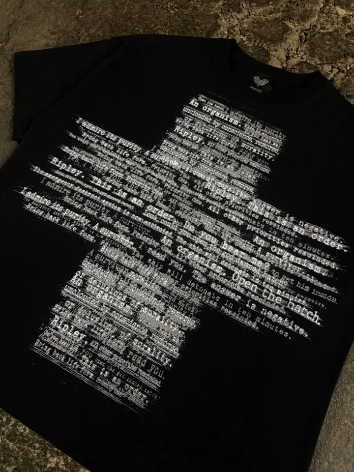 “2 - Alien” T-Shirt (Black) - pholoh