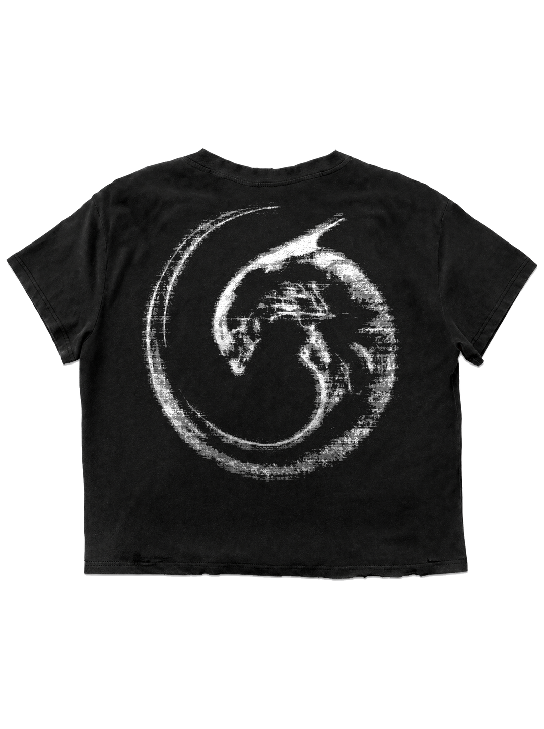2-Alien T-Shirt Black back