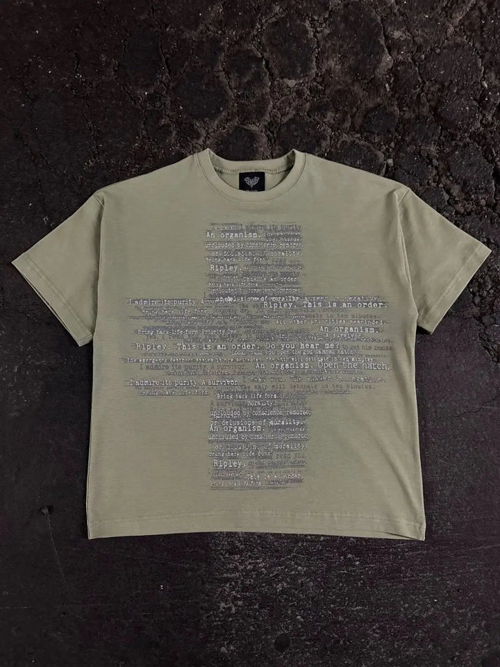 “2 - Alien” T-Shirt (Mint) - pholoh