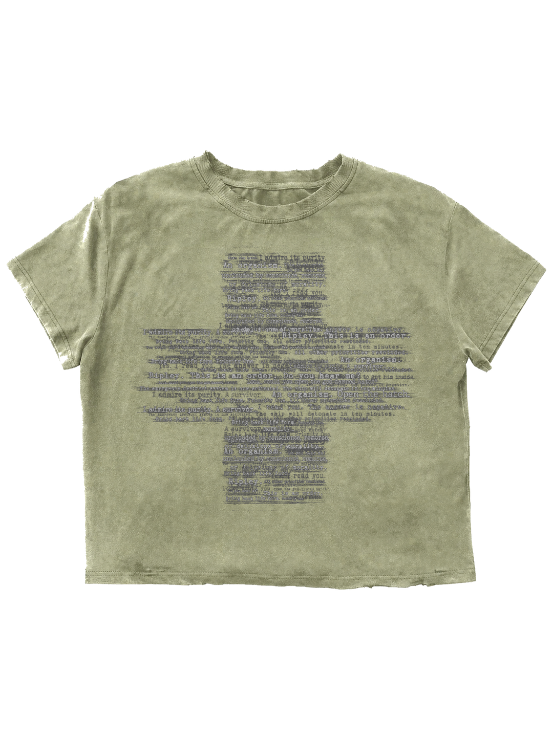 2-Alien T-Shirt Mint front
