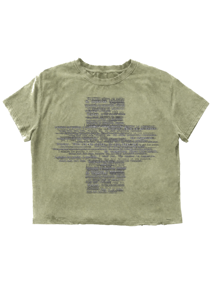 2-Alien T-Shirt Mint front