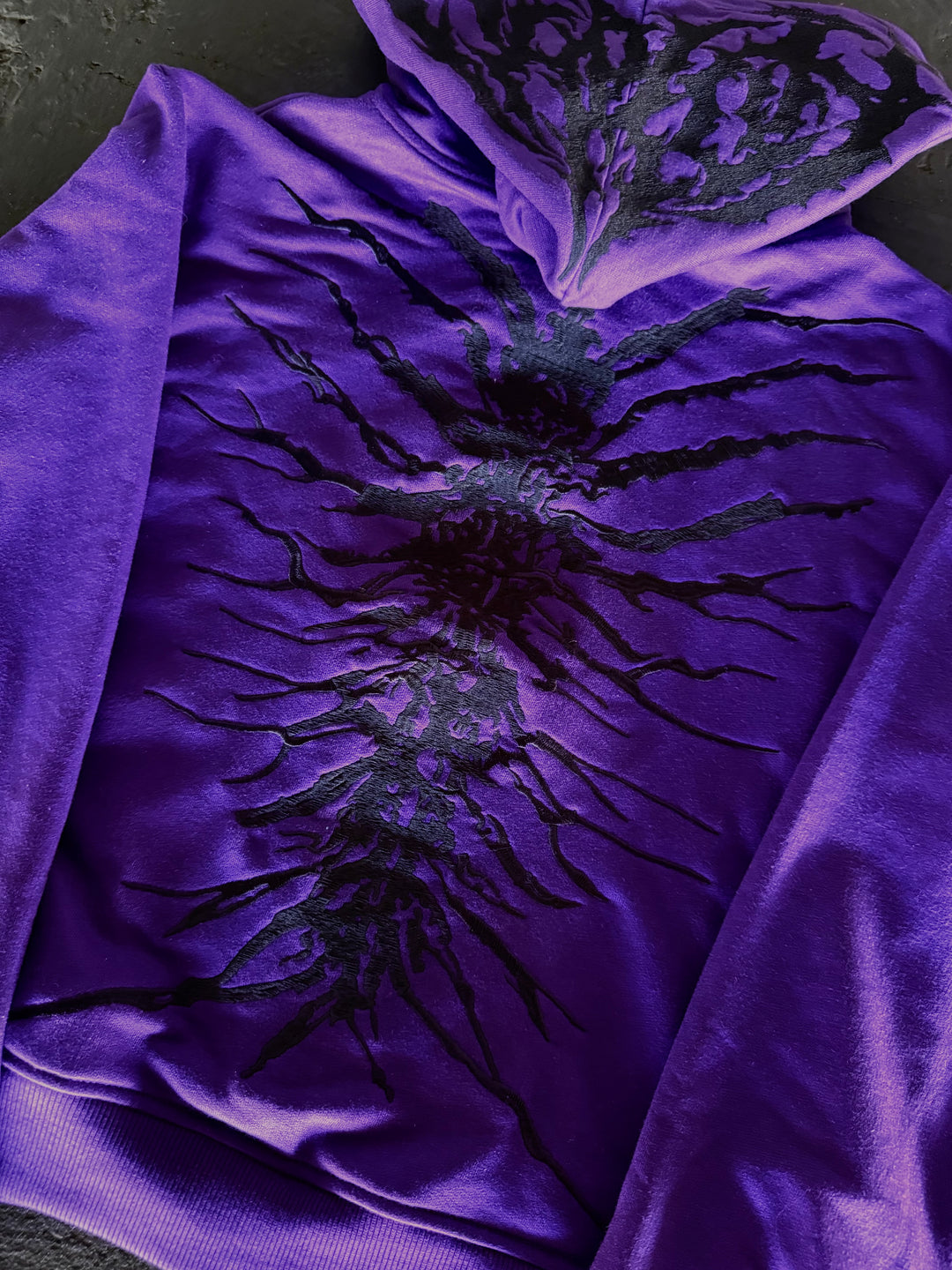 “Ghoul” Zip-Up (Purple)