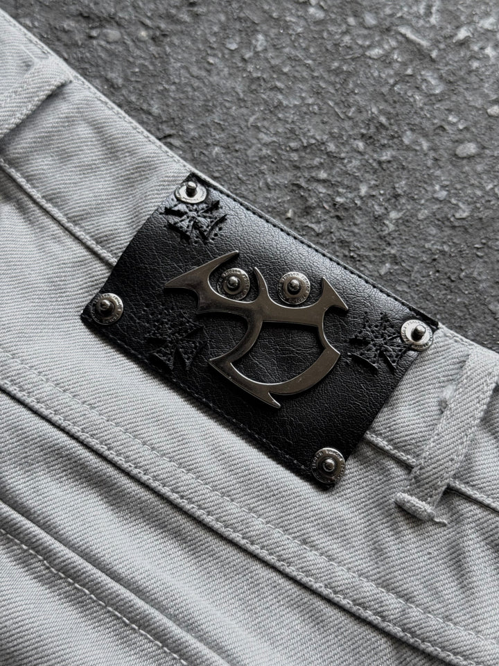 “Ichigo” Flared Jeans (White)