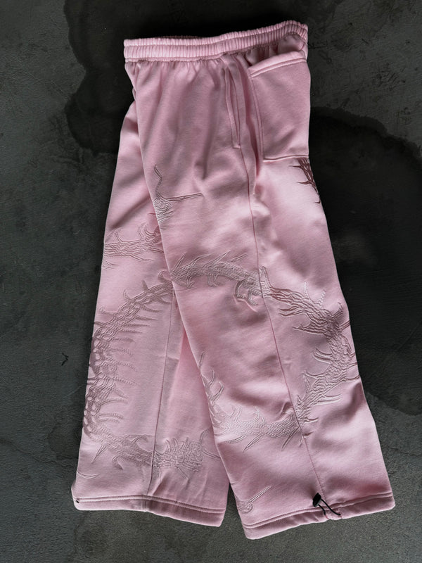 “Ghoul” Sweats (Light Pink) - Second Image