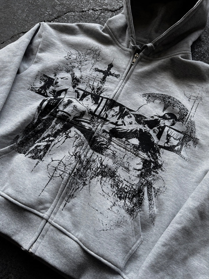 “Soul Society” Zip-Up