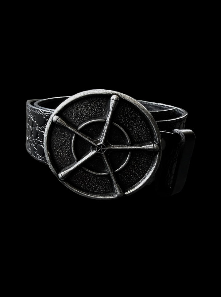 “Quincy” Belt — on black