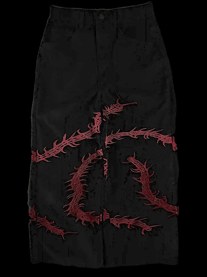 “Ghoul” Jeans (Wine)