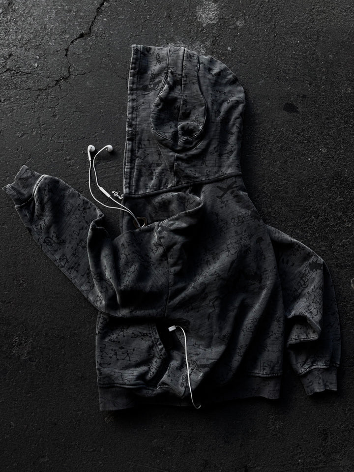 “Warchestra” Zip-Up (Black)