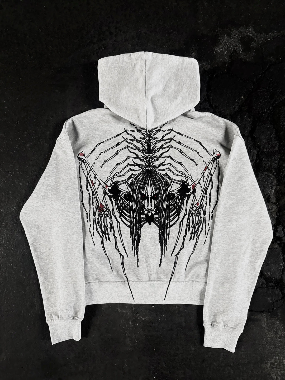 “AOT” Zip-Up (Grey) pholoh