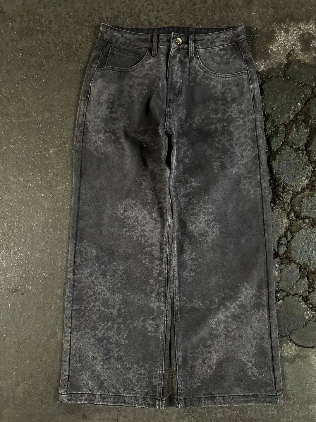 “Abstract” Jeans (Olive) pholoh