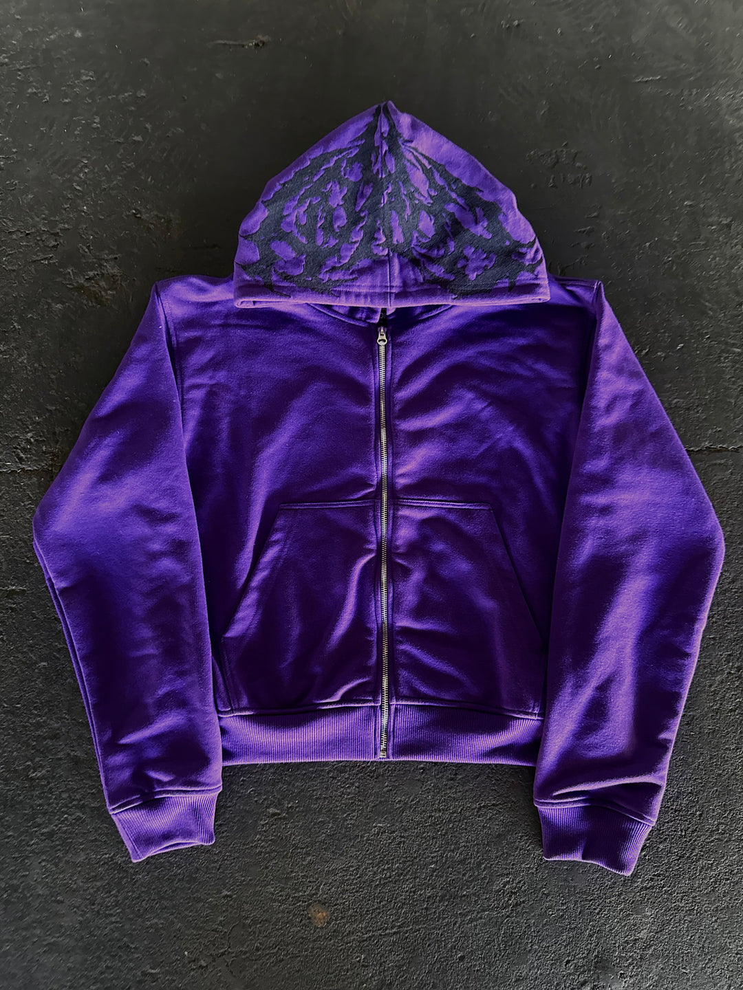 “Ghoul” Zip-Up (Purple)