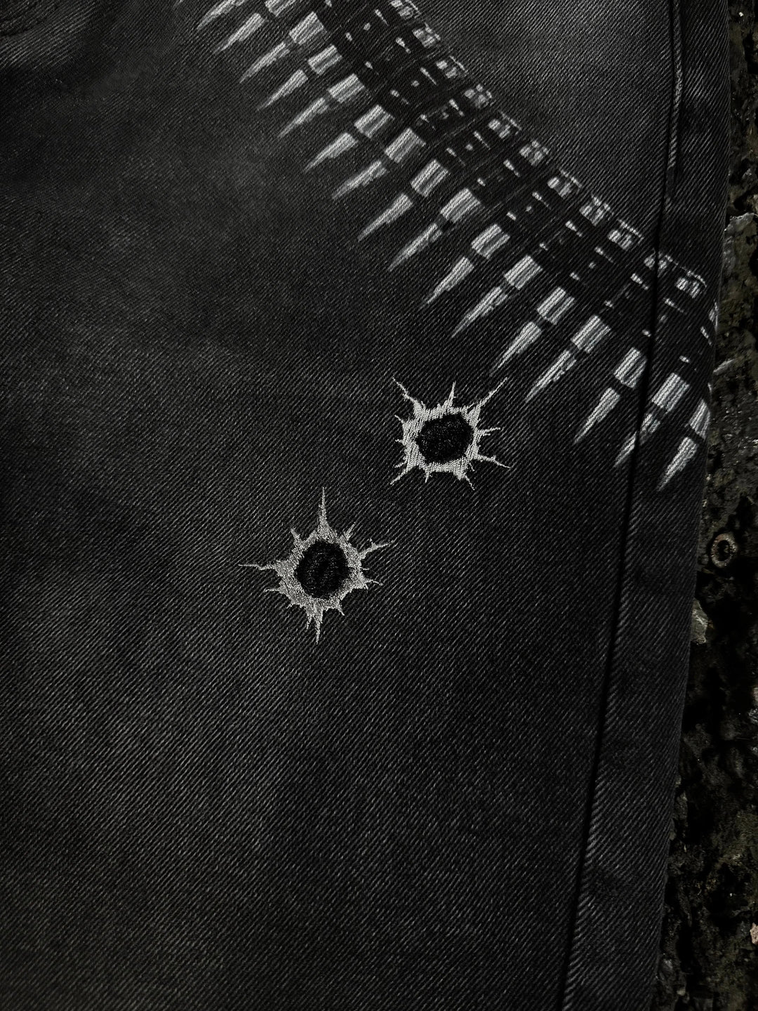 "1400" bullet jeans (black) pholoh