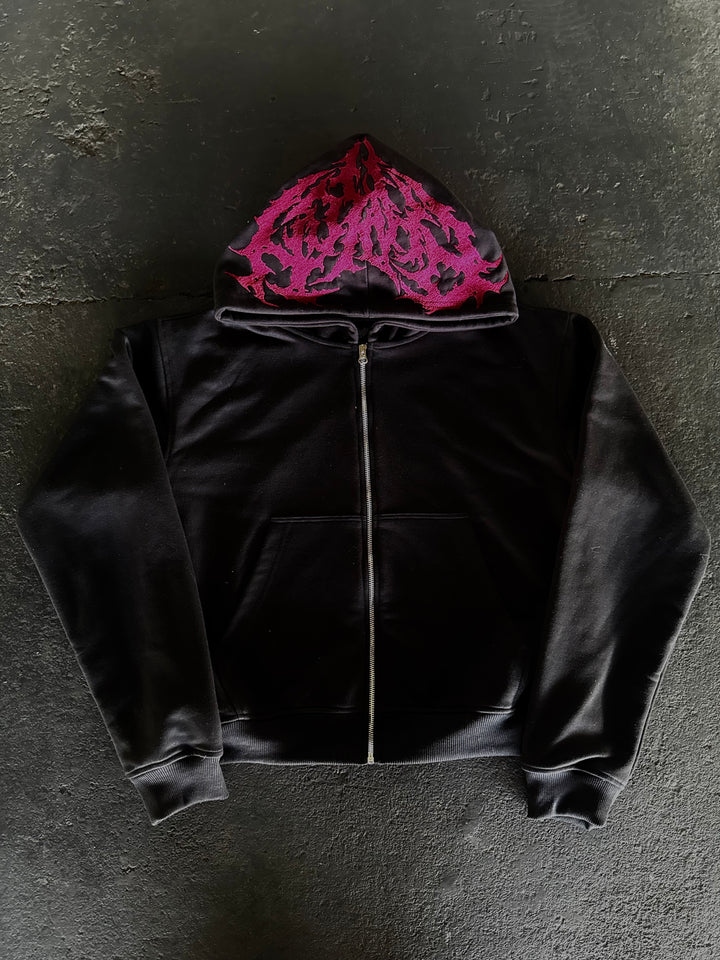 “Ghoul” Zip-Up (B+R)