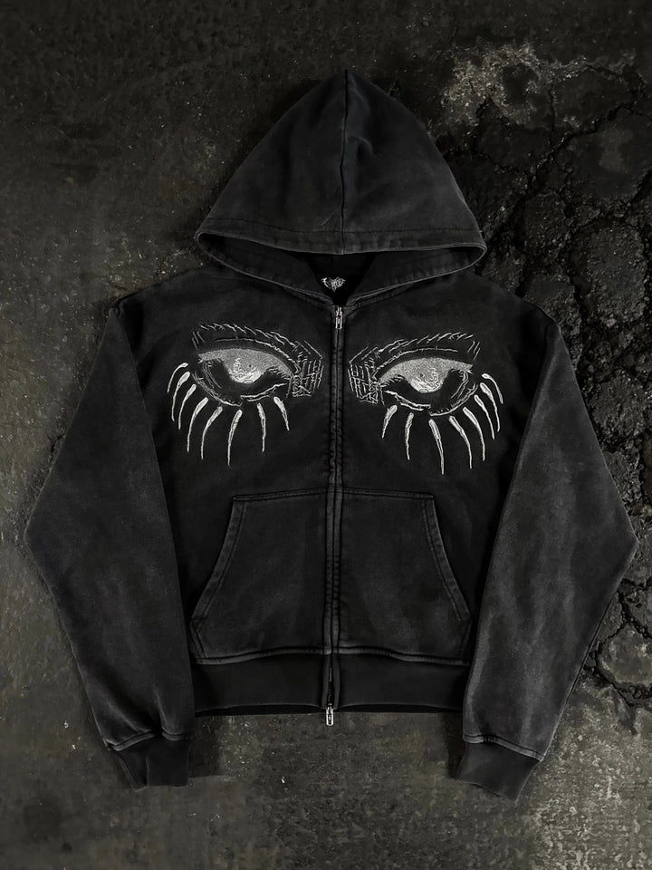 “AOT” Zip-Up (Stone) pholoh