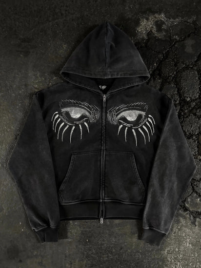 “AOT” Zip-Up (Stone) pholoh