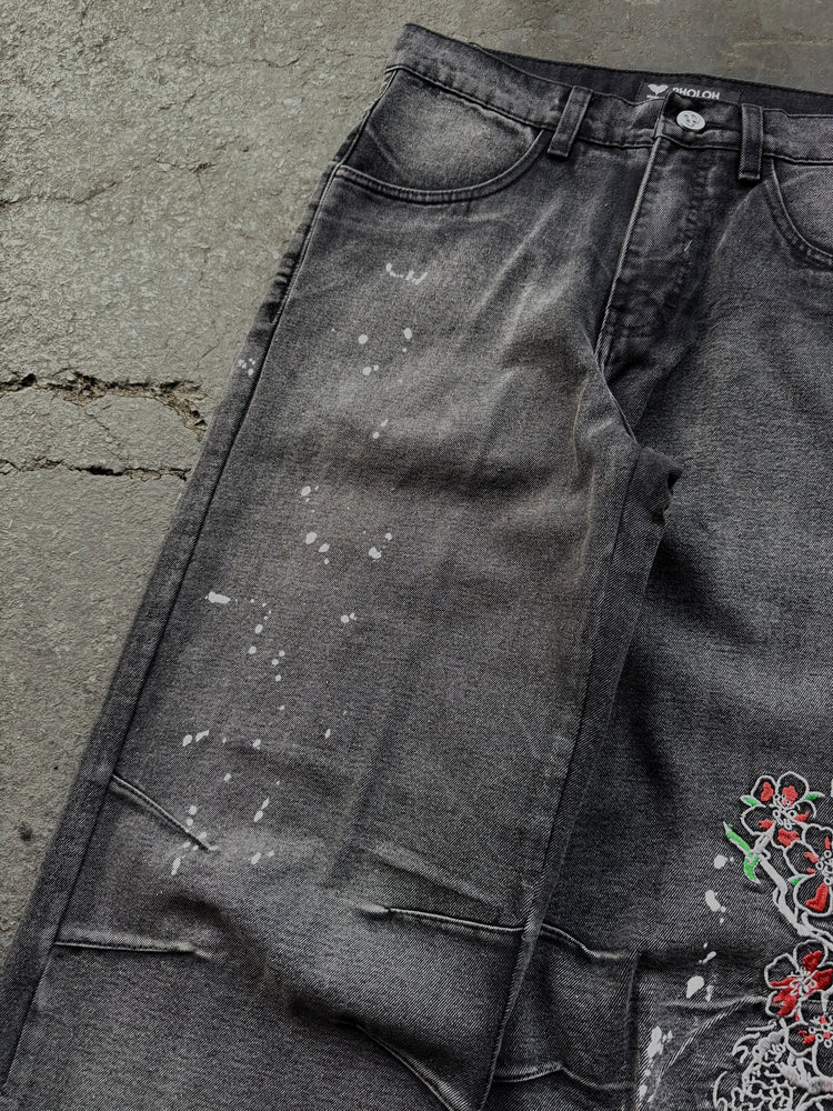 “Dragon” Jeans (Washed Black)