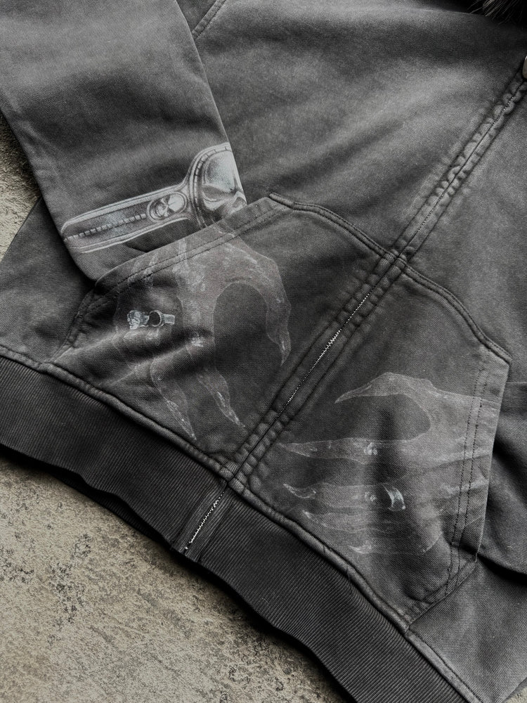 “Ryuk” Fur-Zip (with Scarf)