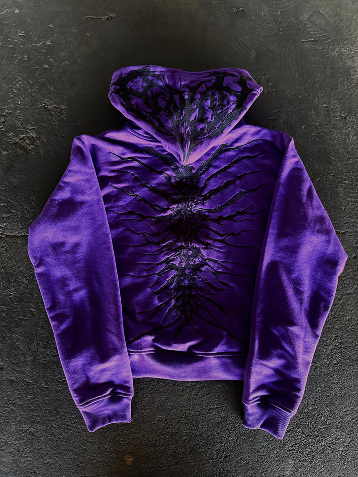 “Ghoul” Zip-Up (Purple)