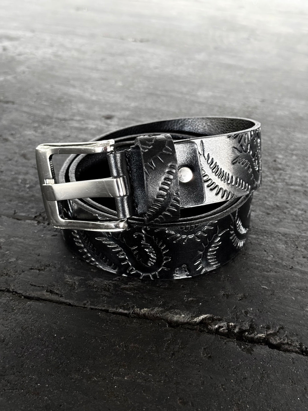 “Ghoul” Leather Belt