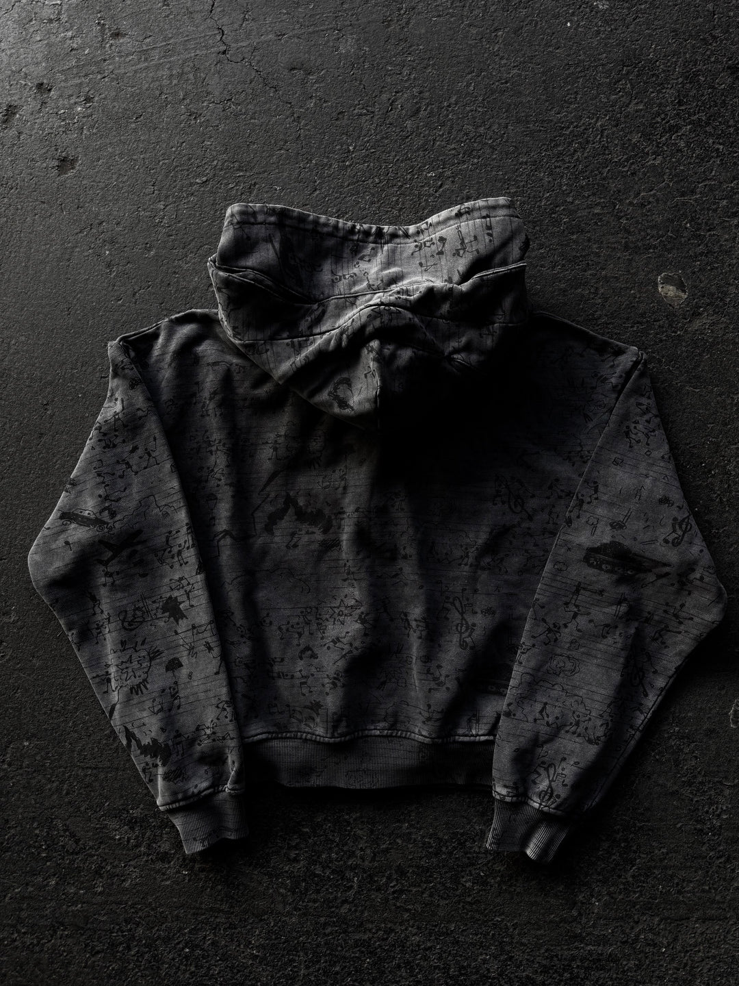 “Warchestra” Zip-Up (Black)