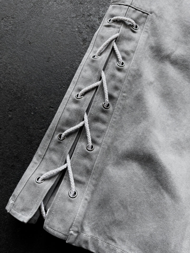 “Ichigo” Flared Jeans (White)