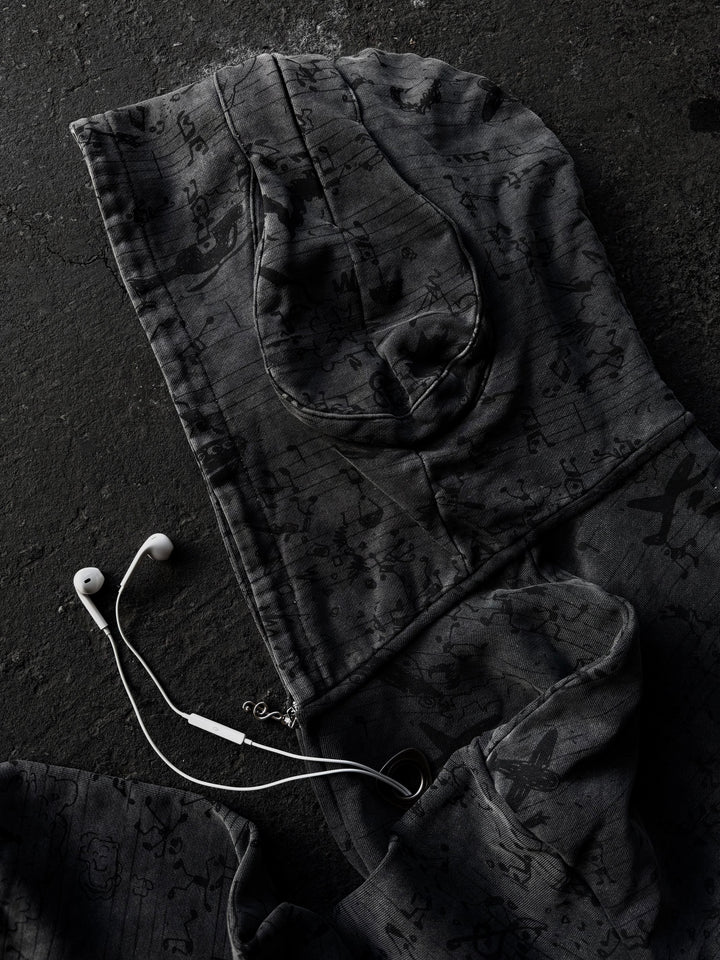 “Warchestra” Zip-Up (Black)