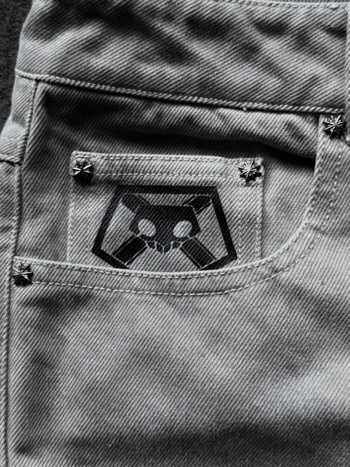“Ichigo” Flared Jeans (White)