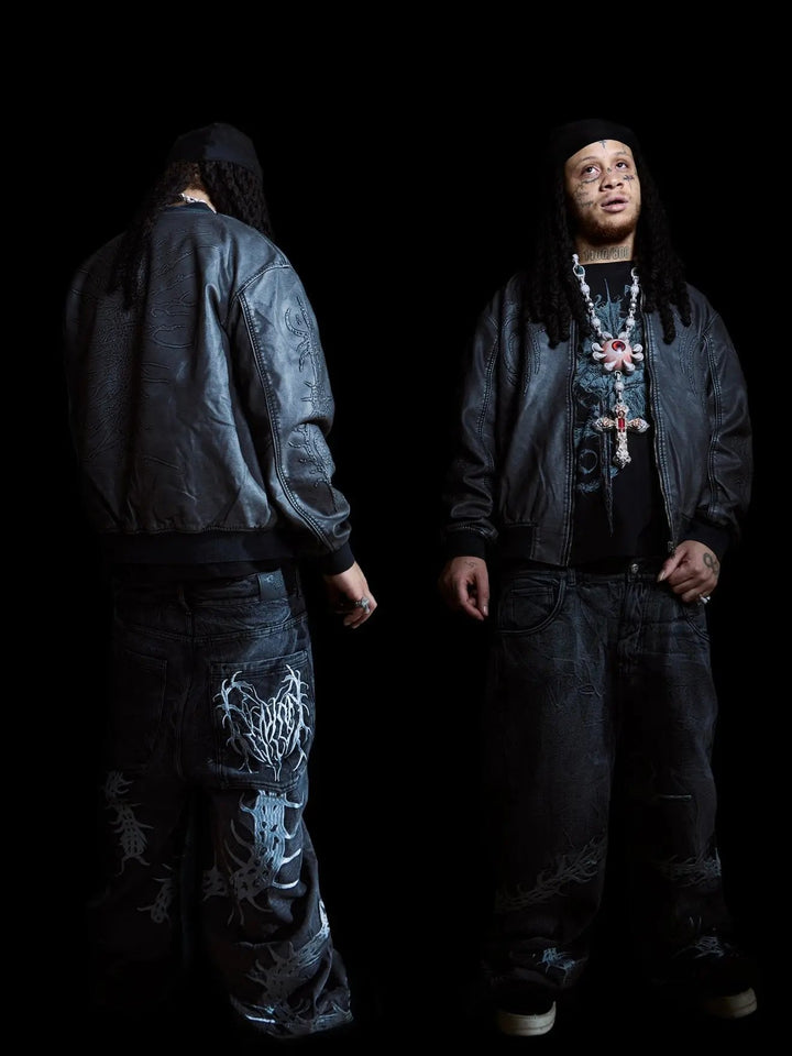"Ghoul" Jacket (Black) pholoh