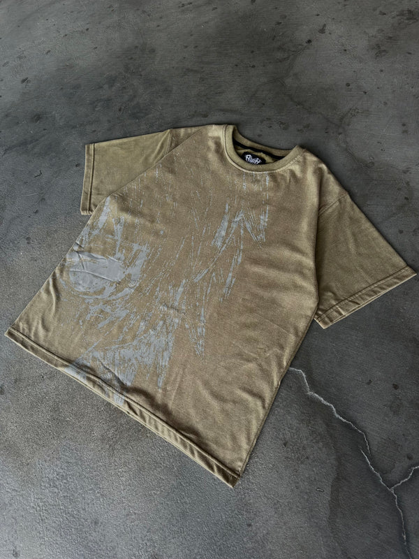 "Ghoul" T-shirt (Sand) - Second Image