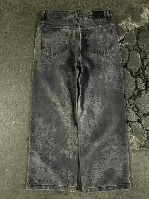 “Abstract” Jeans (Olive) - Second Image