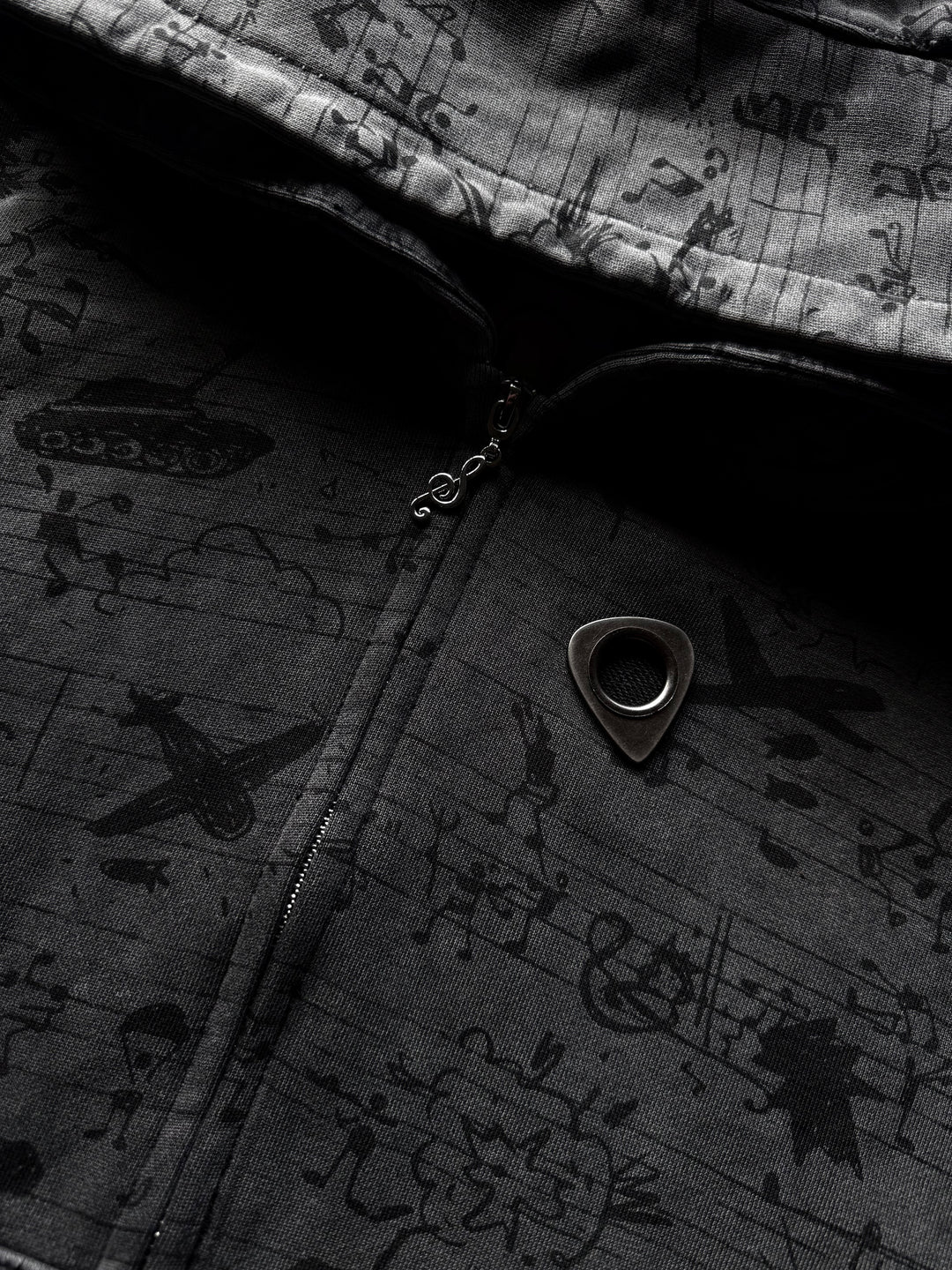 “Warchestra” Zip-Up (Black)