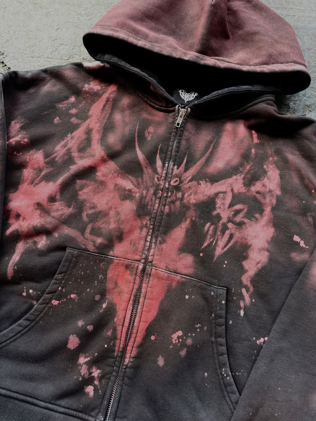 “Dark Knight” Zip-Up