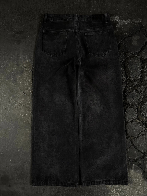 “Abstract” Jeans (Black) - Second Image
