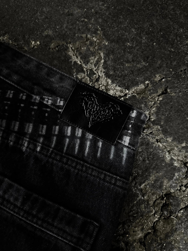"1400" bullet jeans (black) pholoh