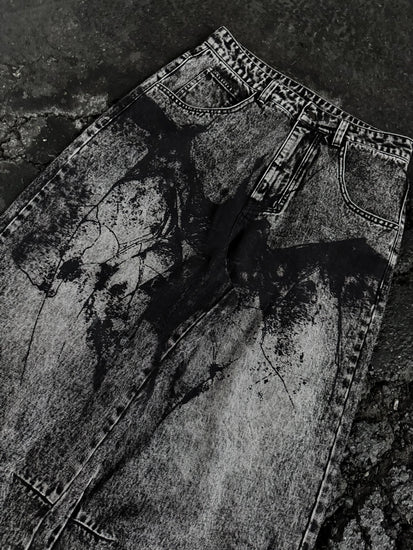 "Phantom Troupe" Jeans (Grey)