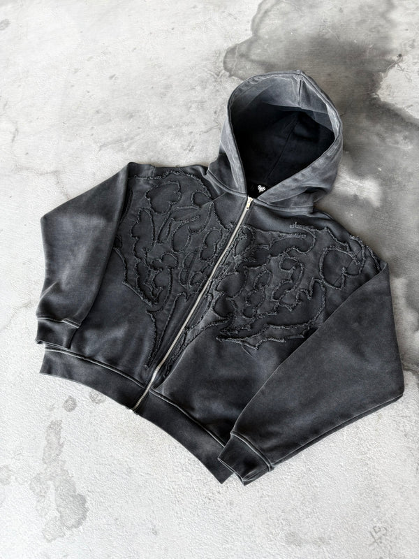 
    
      “Pholoh” Zip-Up (Stone)
    
