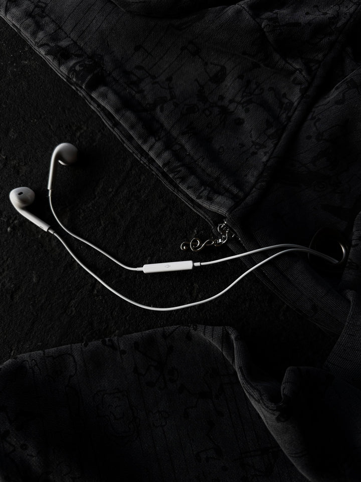 “Warchestra” Zip-Up (Black)