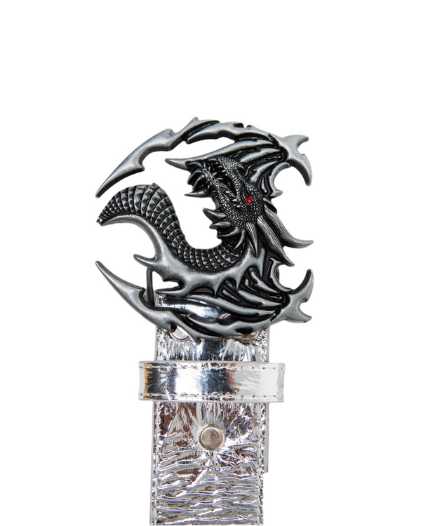 "Dragon" Belt (Silver) - Second Image