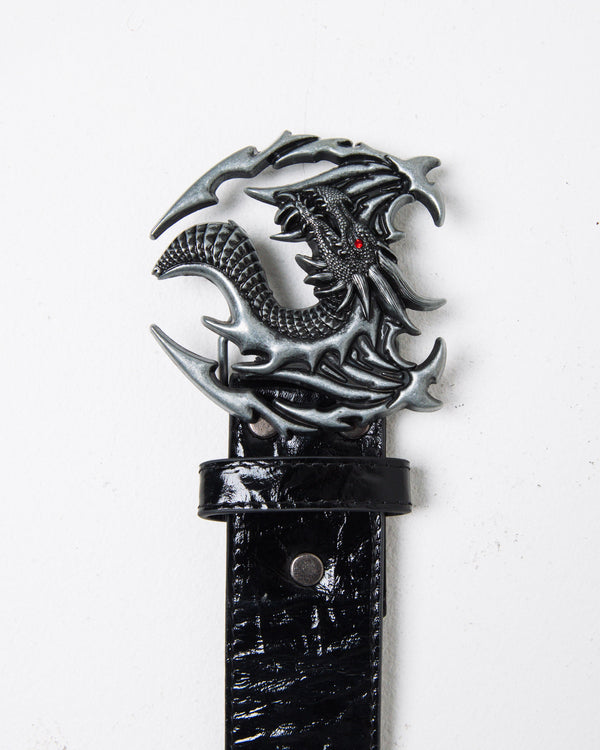 "Dragon" Belt (Satin Black) - Second Image