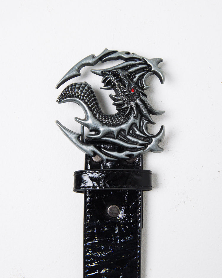 "Dragon" Belt (Satin Black)