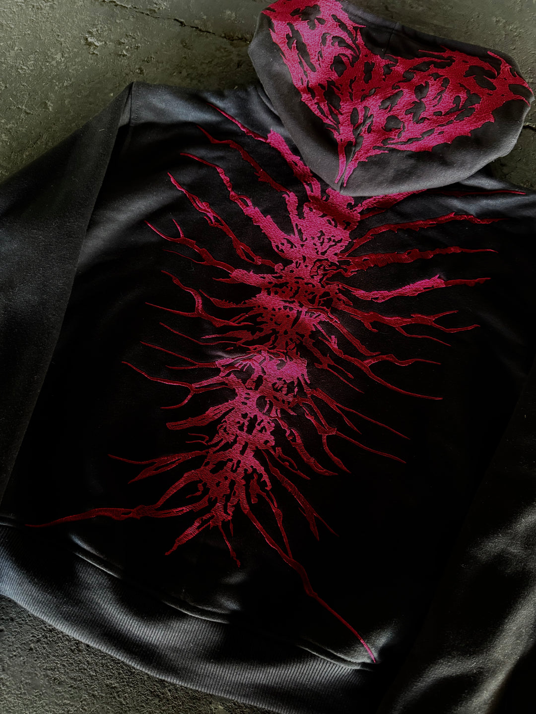 “Ghoul” Zip-Up (B+R)